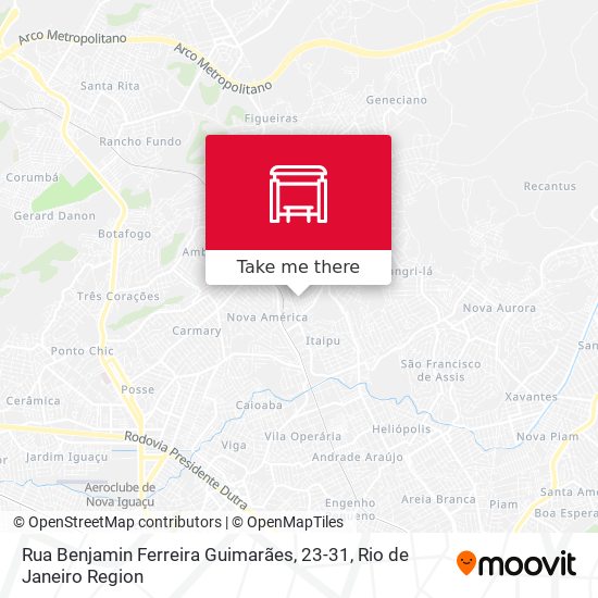 Rua Benjamin Ferreira Guimarães, 23-31 map