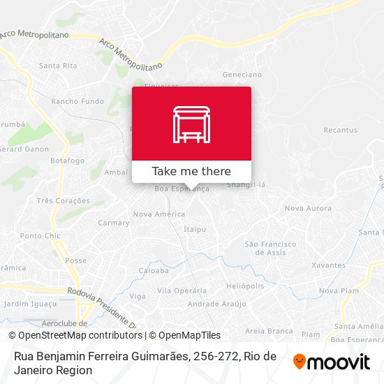 Rua Benjamin Ferreira Guimarães, 256-272 map