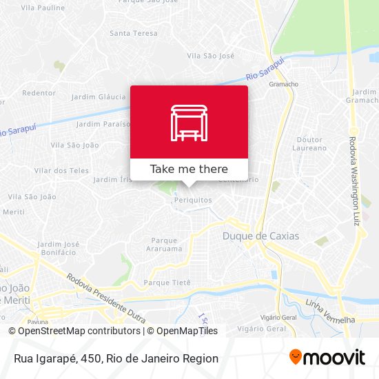 Rua Igarapé, 450 map
