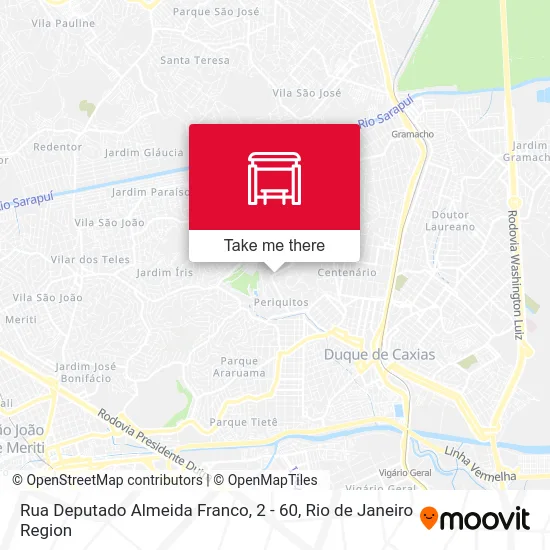 Rua Deputado Almeida Franco, 2 - 60 map