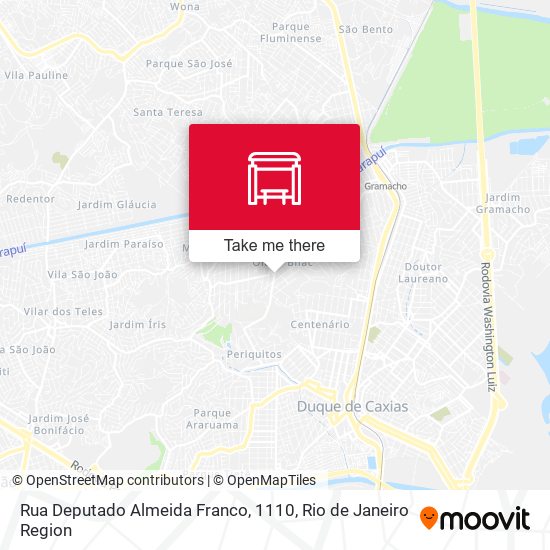 Rua Deputado Almeida Franco, 1110 map