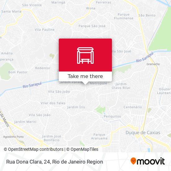 Rua Dona Clara, 24 map