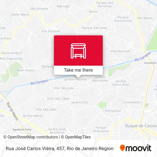 Rua José Carlos Viêira, 457 map