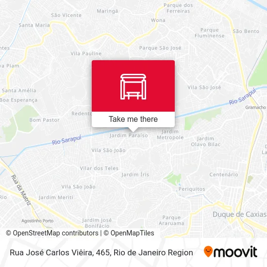 Rua José Carlos Viêira, 465 map