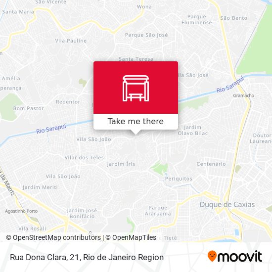 Rua Dona Clara, 21 map