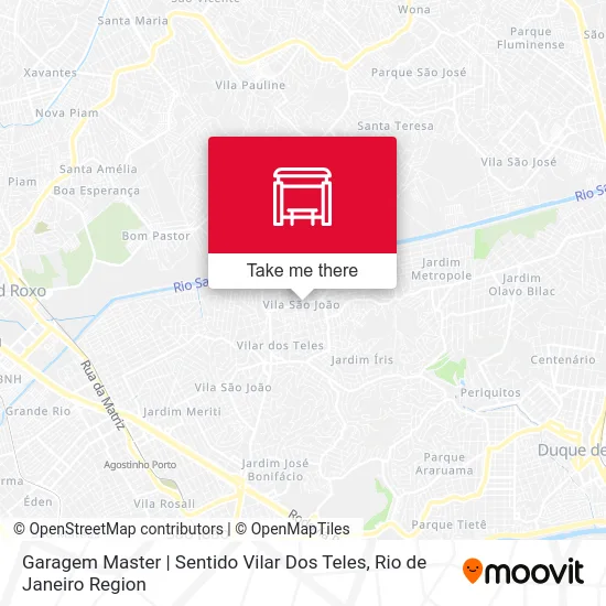 Garagem Master | Sentido Vilar Dos Teles map