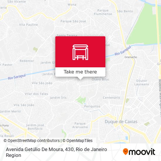 Avenida Getúlio De Moura, 430 map