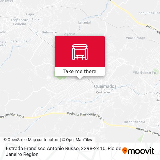 Estrada Francisco Antonio Russo, 2298-2410 map