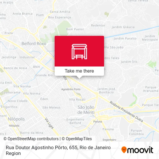 Rua Doutor Agostinho Pôrto, 655 map