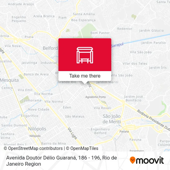 Avenida Doutor Délio Guaraná, 186 - 196 map