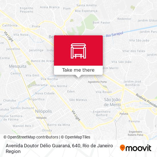 Avenida Doutor Délio Guaraná, 640 map