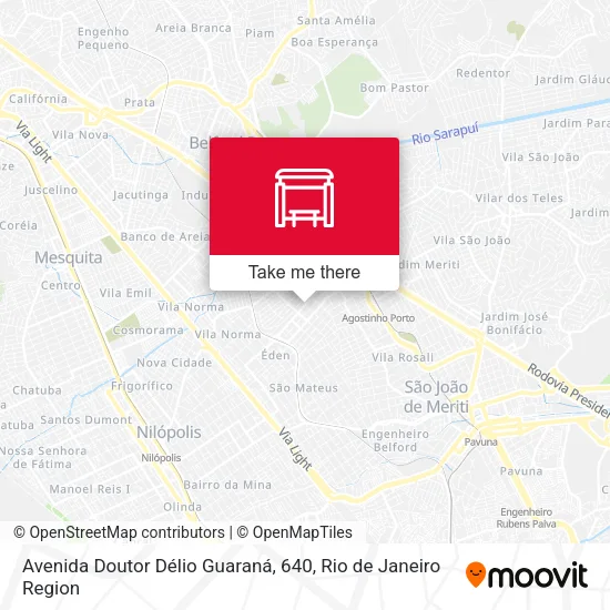 Avenida Doutor Délio Guaraná, 640 map