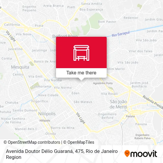 Avenida Doutor Délio Guaraná, 475 map