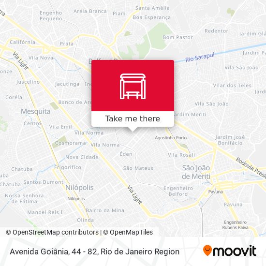 Avenida Goiânia, 44 - 82 map