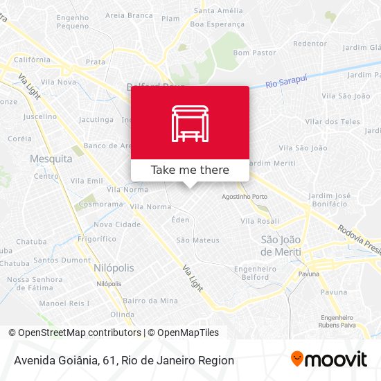 Avenida Goiânia, 61 map