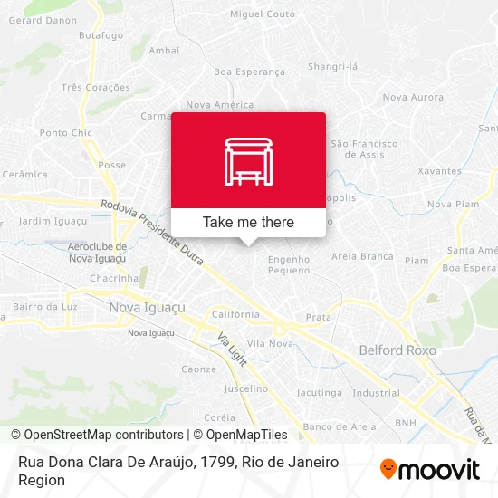 Rua Dona Clara De Araújo, 1799 map