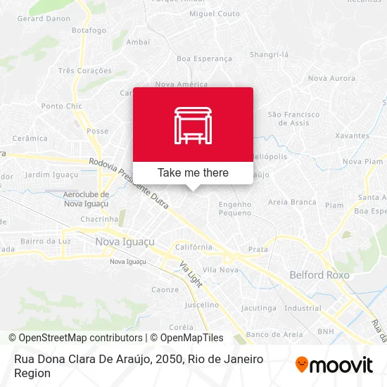 Rua Dona Clara De Araújo, 2050 map