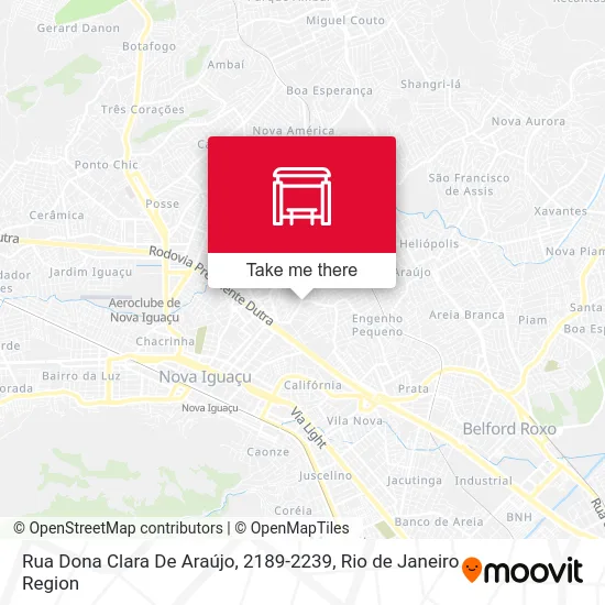 Rua Dona Clara De Araújo, 2189-2239 map