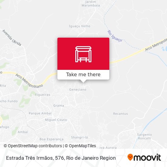 Estrada Três Irmãos, 576 map