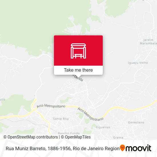 Rua Muniz Barreto, 1886-1956 map
