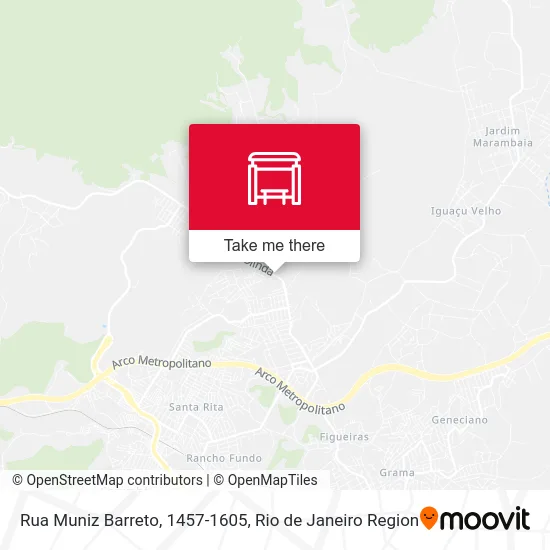 Rua Muniz Barreto, 1457-1605 map