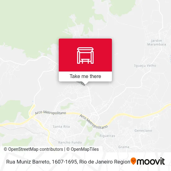 Rua Muniz Barreto, 1607-1695 map