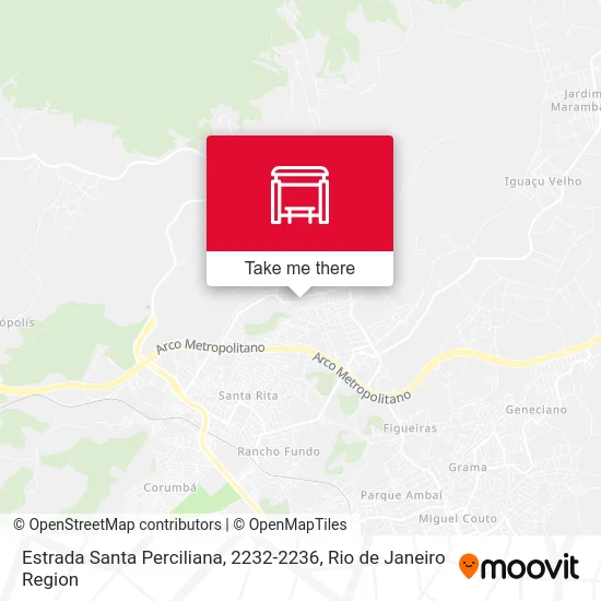 Estrada Santa Perciliana, 2232-2236 map