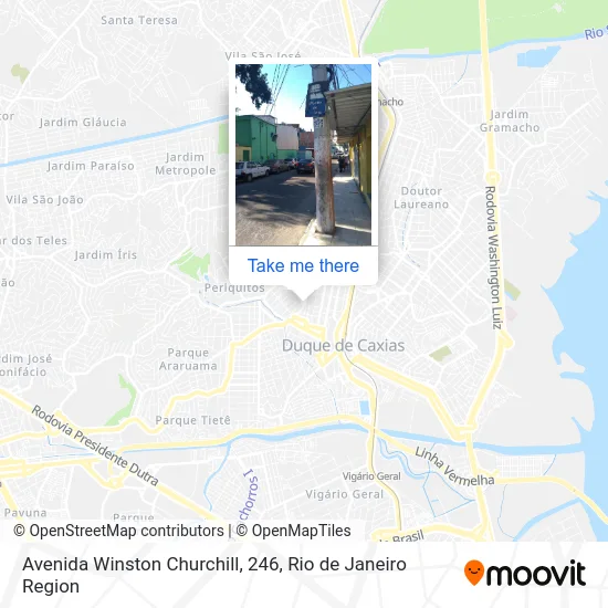 Avenida Winston Churchill, 246 map