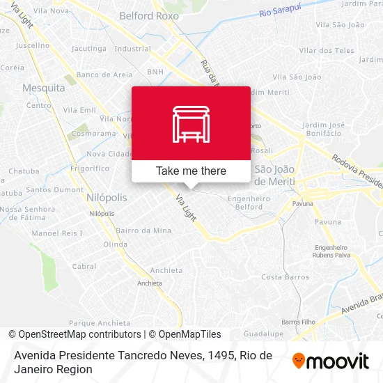 Avenida Presidente Tancredo Neves, 1495 map