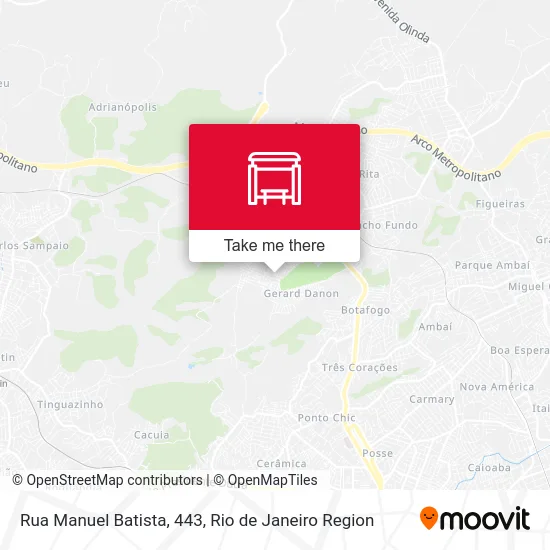 Rua Manuel Batista, 443 map