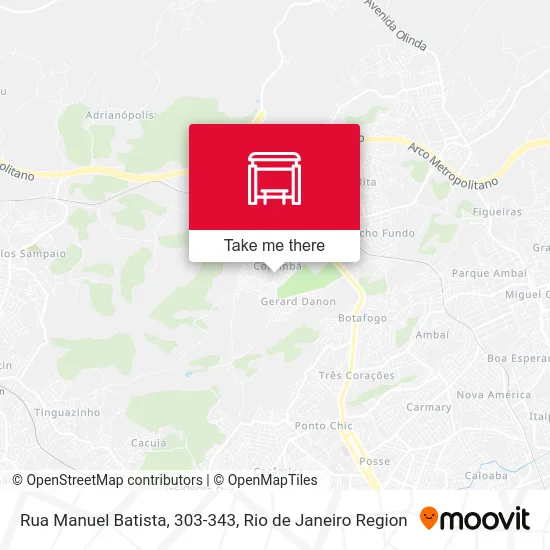 Rua Manuel Batista, 303-343 map