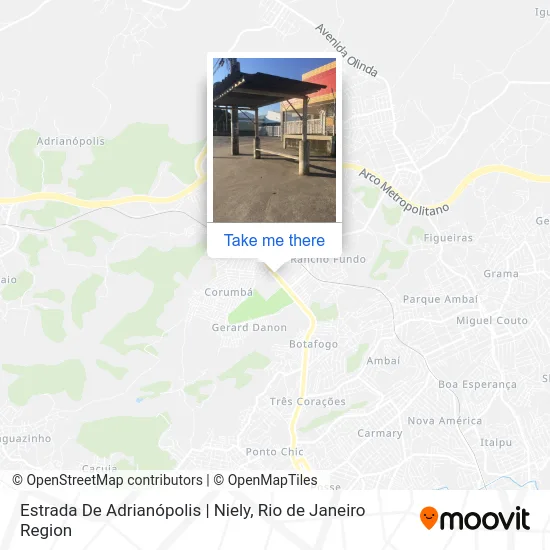 Estrada De Adrianópolis | Niely map