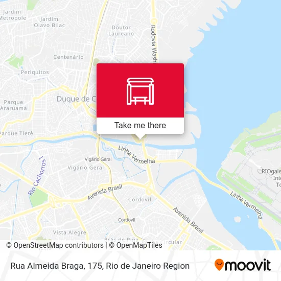 Rua Almeida Braga, 175 map