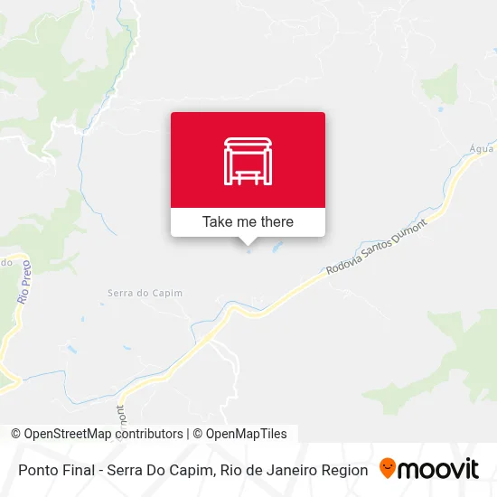 Ponto Final - Serra Do Capim map
