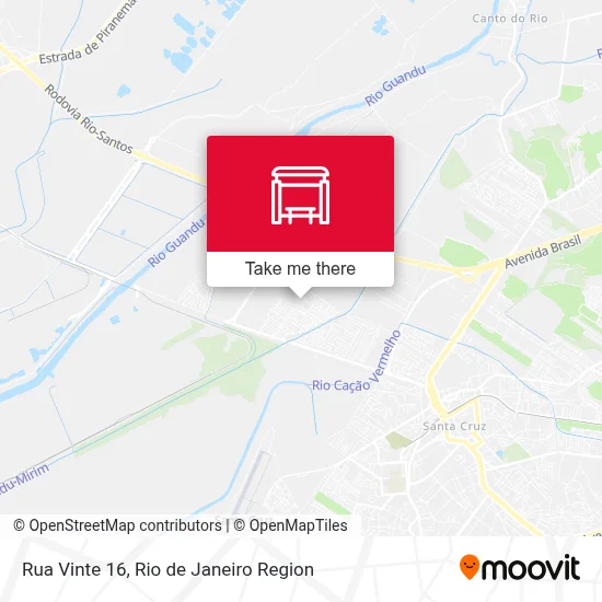 Rua Vinte 16 map