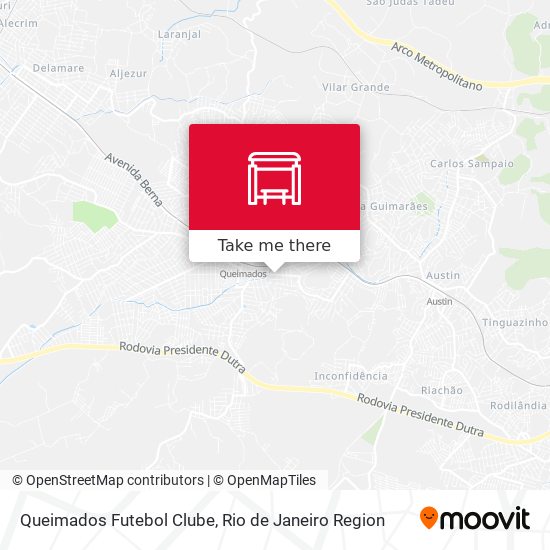 Queimados Futebol Clube map