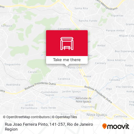 Rua Joao Ferreira Pinto, 141-257 map