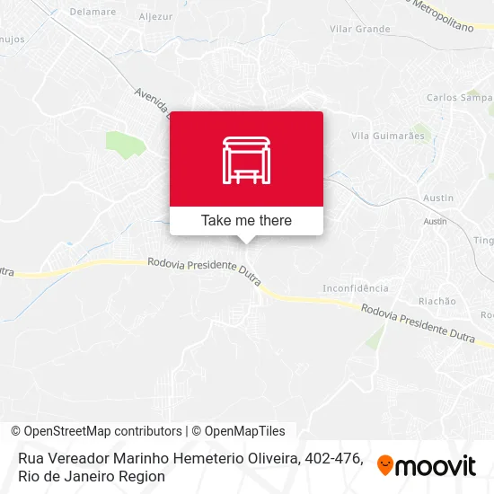Rua Vereador Marinho Hemeterio Oliveira, 402-476 map