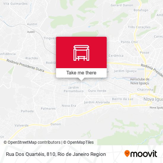 Rua Dos Quartéis, 810 map