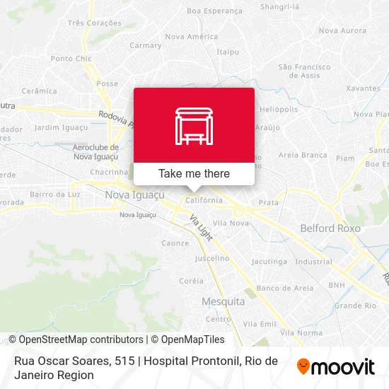 Rua Oscar Soares, 515 | Hospital Prontonil map