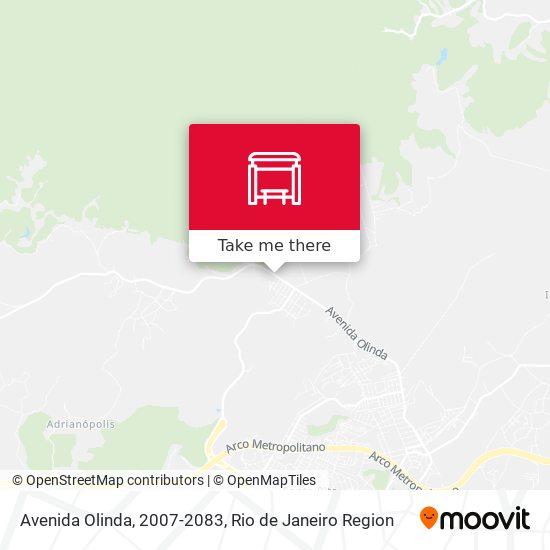 Avenida Olinda, 2007-2083 map