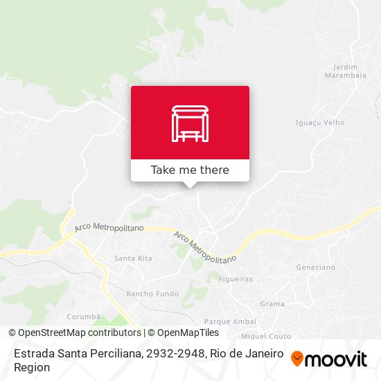 Estrada Santa Perciliana, 2932-2948 map
