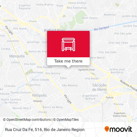 Rua Cruz Da Fé, 516 map