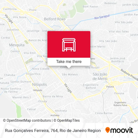 Rua Gonçalves Ferreira, 764 map