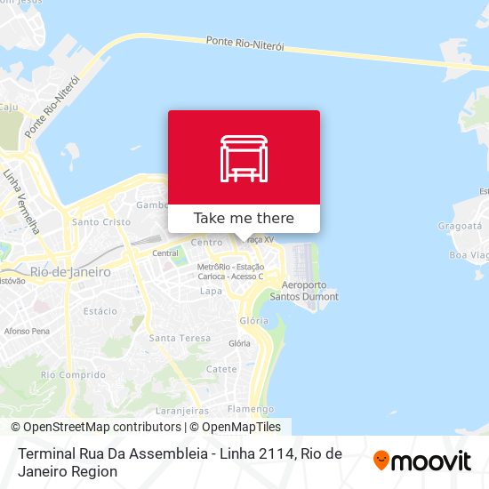 Mapa Terminal Rua Da Assembleia - Linha 2114