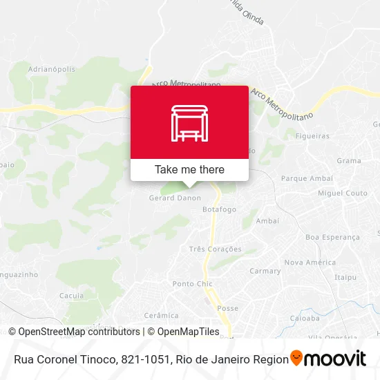 Rua Coronel Tinoco, 821-1051 map