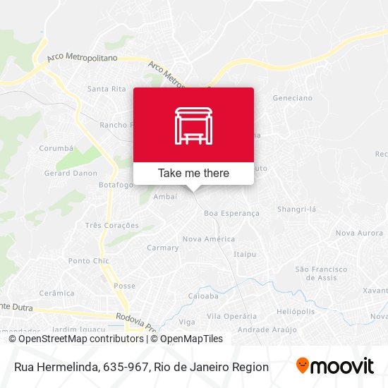 Rua Hermelinda, 635-967 map