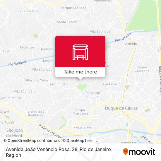 Avenida João Venâncio Rosa, 28 map