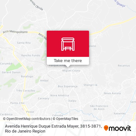 Avenida Henrique Duque Estrada Mayer, 3815-3871 map