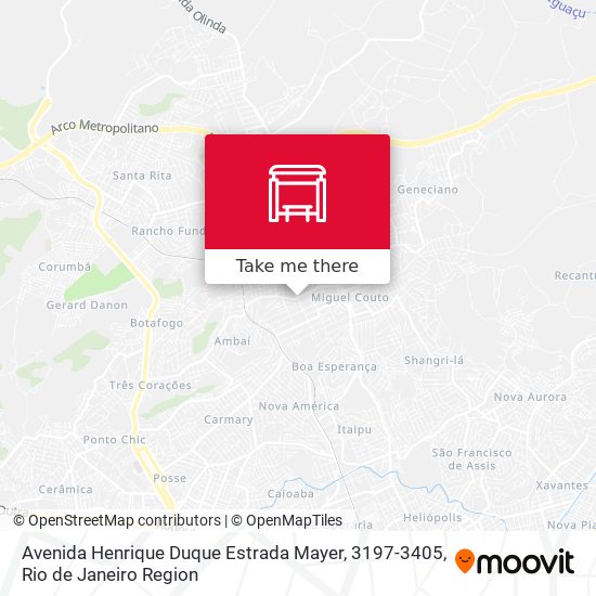 Avenida Henrique Duque Estrada Mayer, 3197-3405 map